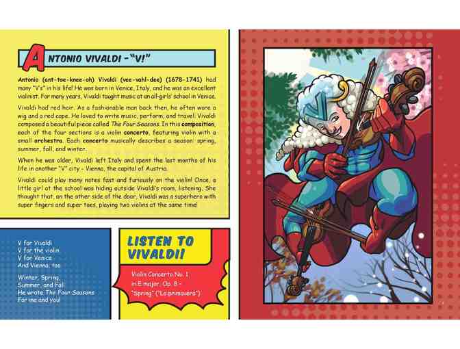 10 'ZAP! BOOM! POW! SUPERHEROES OF MUSIC' Books for Youngsters' Party