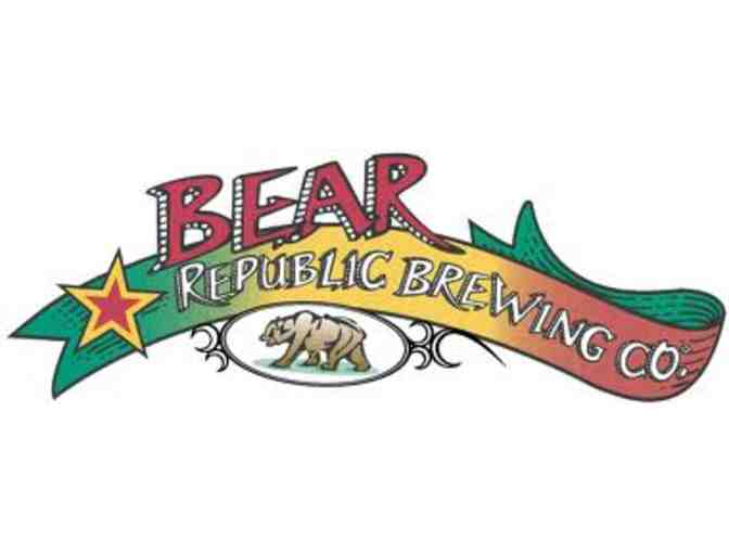 Bear Republic Bewing Company ~ $25.00 Gift Certificate & (4) Hop Rod Rye Pint Glasses