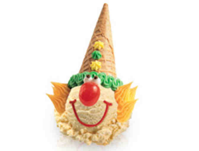 Baskin Robbins ~ Petaluma ~ Gift Cert. for (12) People to Learn How to Make Clown Cones