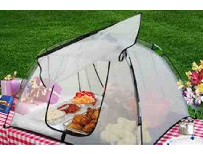 Camping Gift Set ~ Weber Go Anywhere Gas Grill, Tools, Set of 2 Backpack Chairs, Food Tent - Photo 4