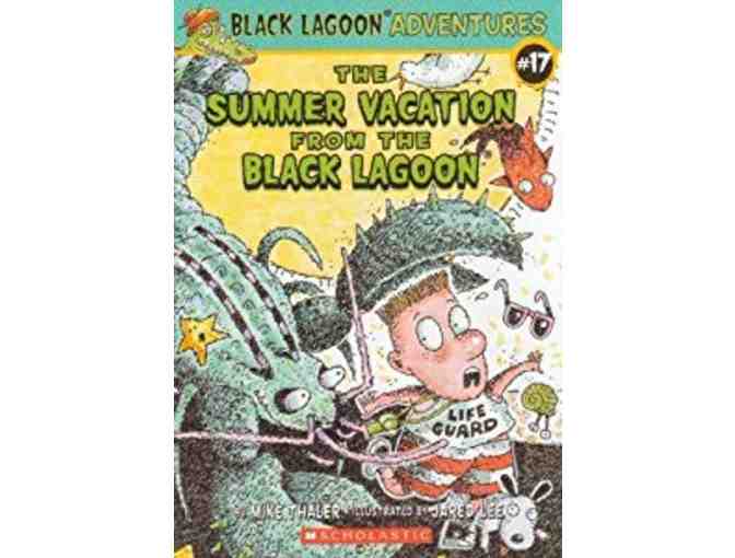 The Summer Vacation from the Black Lagoon Paperback Book Signed by Author Mike Thaler