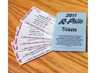 6 General Admission Ticket Voucher to the Reading Phillies