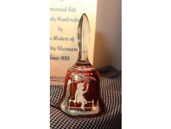 Antique Westmoreland Glass Bell