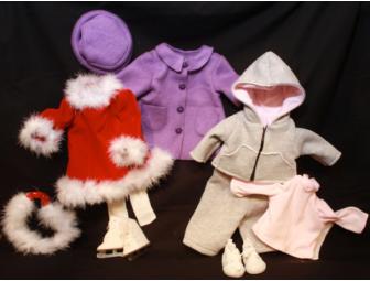Handmade 'Winter' Doll 3 Outfit Collection (Fits American Girl Doll)