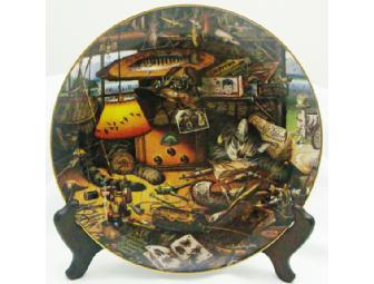 Bradford Exchange 'Max in the Adirondacks' Collector Plate