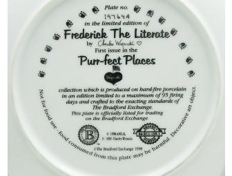 Bradford Exchange 'Frederick the Literate' Collector Plate