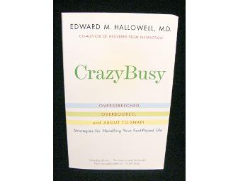 Book: Crazy Busy, Signed by Author, Edward M. Hallowell, MD