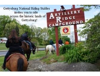 Gift Certificate for One Night of Camping In Gettysburg at Artillery Ridge Campgrounds