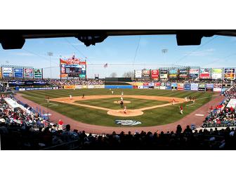 Four Club Level Reserved Seats with Preferred Parking for a Lehigh Valley Iron Pigs Game