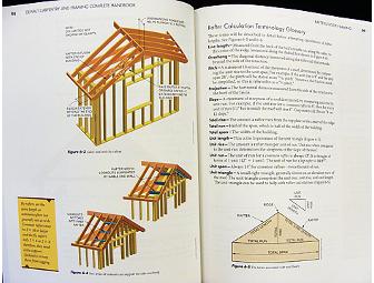 DEWALT Carpentry and Framing Complete Handbook AND Carpentry Quick Check
