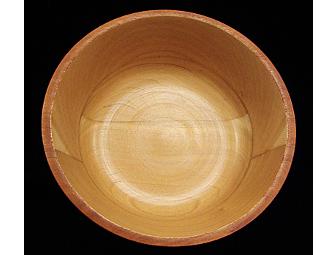 7' Handcrafted Cherry Wood Bowl
