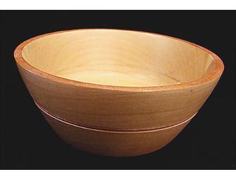 7' Handcrafted Cherry Wood Bowl