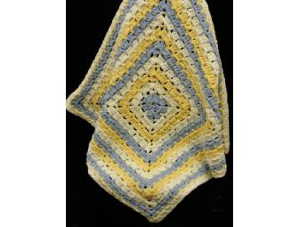 Plush Handmade Crochet Baby Blanket