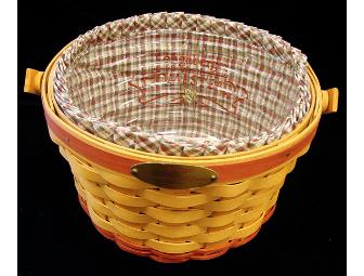 2002 Longaberger Woven Memories Basket Combo