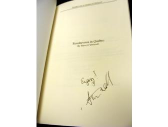 Signed Copy of Rendezvous in Quebec by Steve O'Driscoll