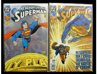 'Superman' DC Comic Books (10 selections from 1993-1995)