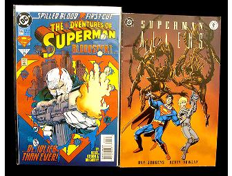 'Superman' DC Comic Books (11 selections from 1993-1995)