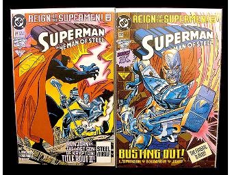 'Superman' DC Comic Books (11 selections from 1993-1994)