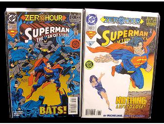 'Superman' DC Comic Books (10 selections from 1994-1995)