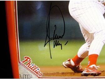 Framed and Signed Jamie Moyer Phillies Limited Edition Print