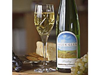 Bottle of Reisling Wine from Galen Glen Winery