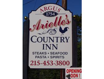 $30 Gift Certificate to Arielle's Country Inn