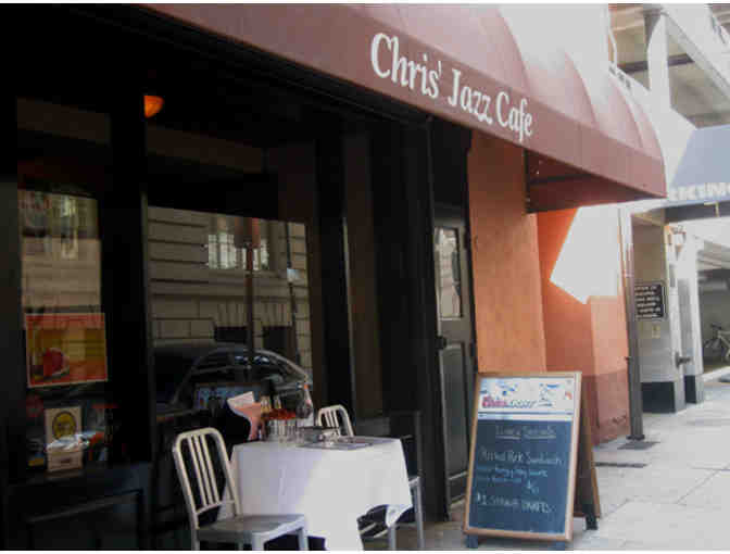 Admission for 4 to Chris' Jazz Cafe in Philadelphia