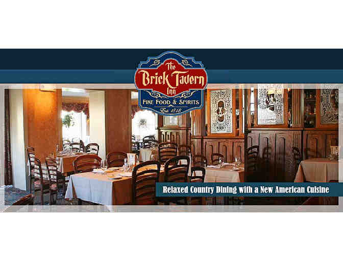 $50 Gift Card to The Brick Tavern Inn