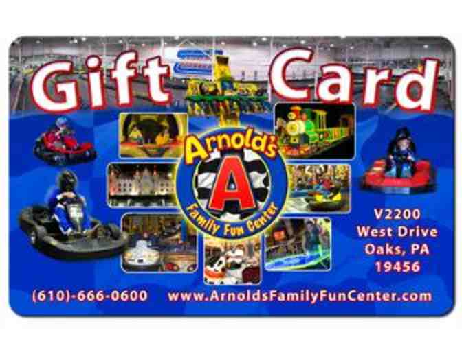 $30 Gift Card to Arnold's Family Fun Center