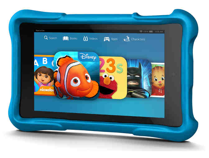 Kindle Fire HD 6 Kids Edition: 6' HD Display, WiFi, 8GB, Green Case