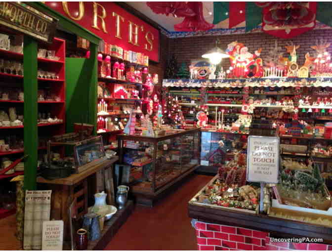 Gift Certficiate for 2 Admissions to the National Christmas Center