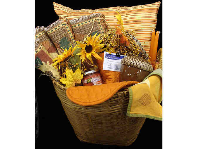 Fall Theme Basket with $20 Gift Card to Care & Share Thrift Shoppes