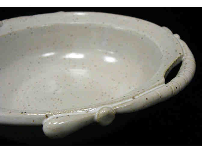 Decorative Speckled Stoneware Bowl by Moore