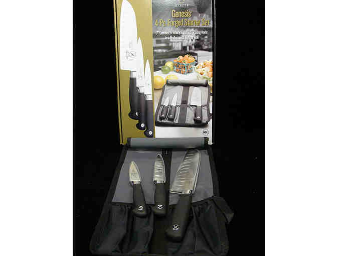 Mercer 4-Piece Genesis Collection Forged Starter  Knife Set