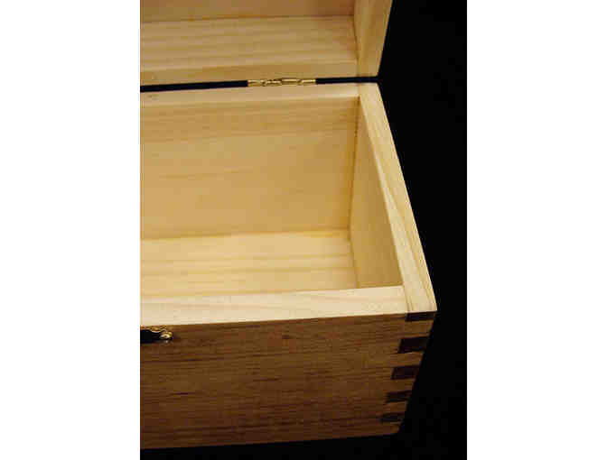 Handcrafted Wood Treasure/Recipe Box