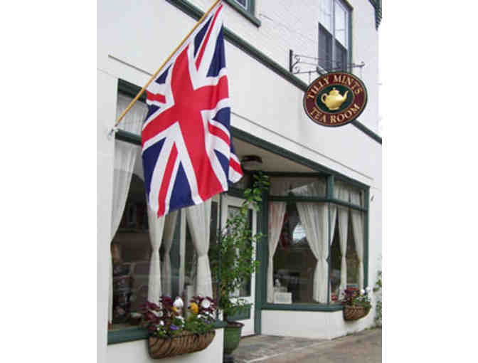 $21 Gift Certificate for One Full Tea at Tilly Mint's Tea Room