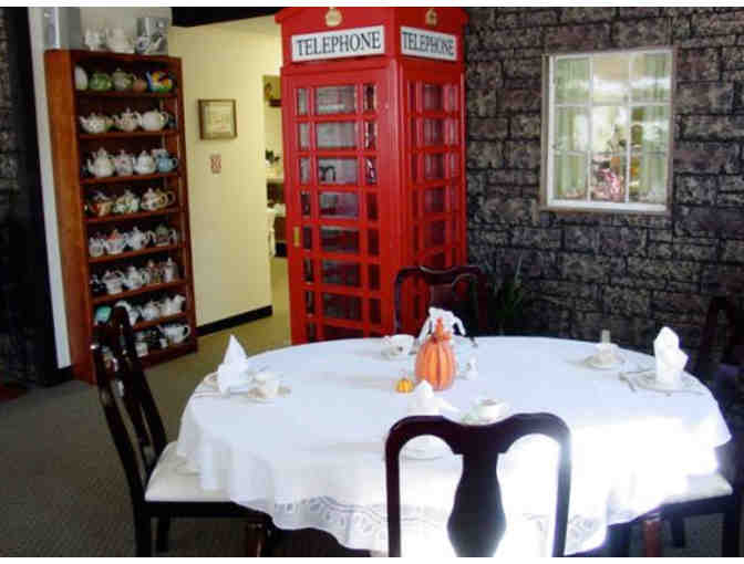 $21 Gift Certificate for One Full Tea at Tilly Mint's Tea Room