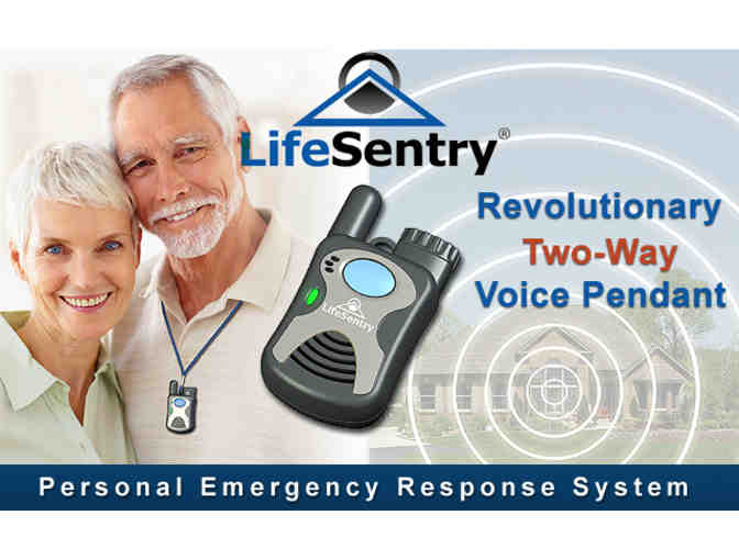 LifeSentry Personal Emergency Response System Two-Way Voice Pendant