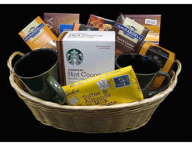 Chocolate, Tea & Cocoa Gourmet Basket