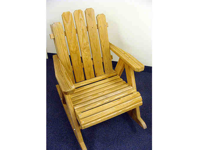 Outdoor Wooden Rocker