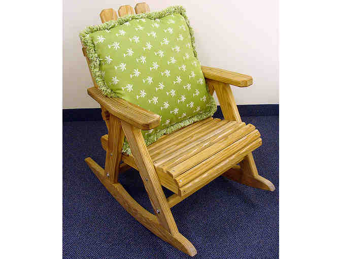Outdoor Wooden Rocker