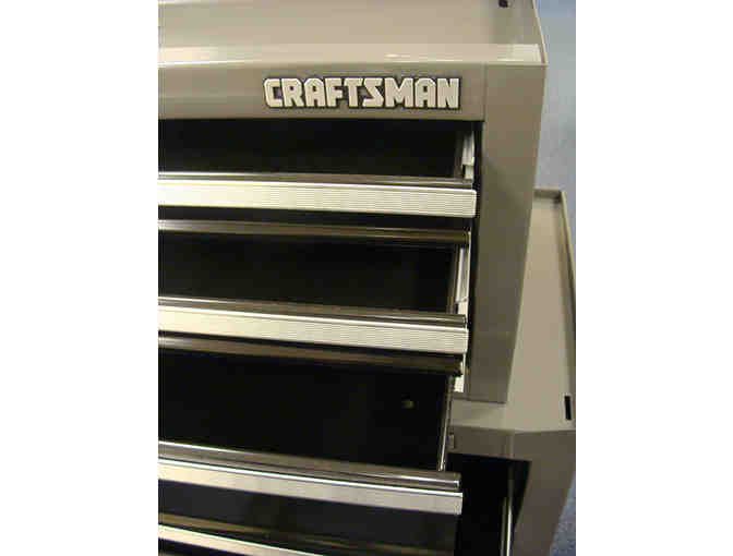 Craftsman 5-Drawer Tool Chest Combo - Platinum Gray/Black
