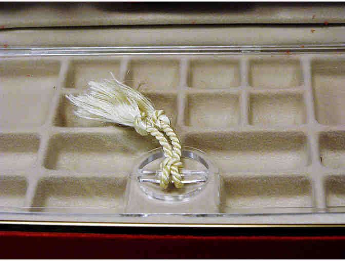 Red Velvet Clutch Style Travel Jewelry Case