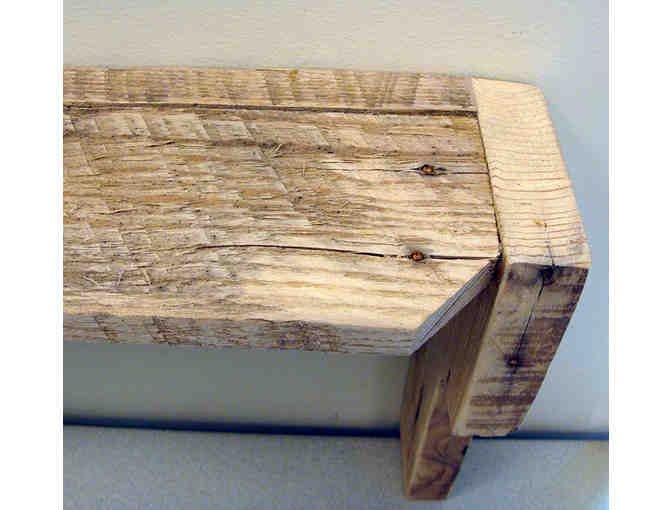 Rustic Handcrafted Reclaimed Wood Wine Rack