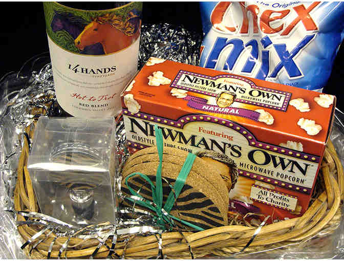 Wine and Snack Basket