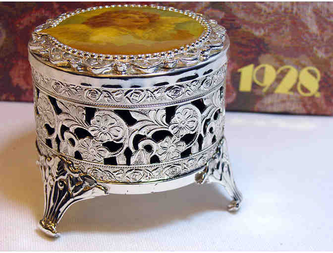 Victorian Angel Music Box