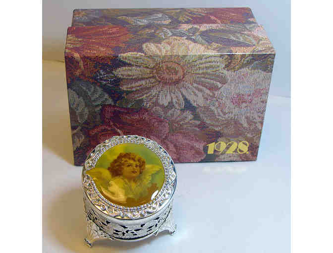 Victorian Angel Music Box