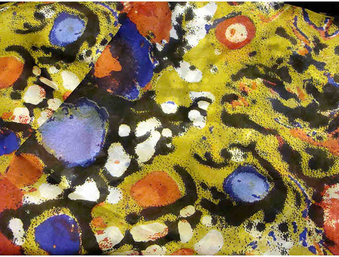 Multi-Color Silk Scarf by Barcelona