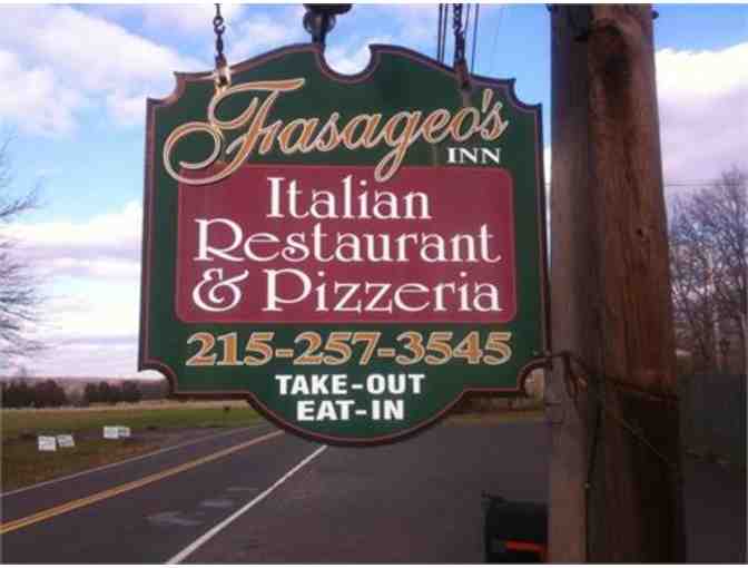 $20 Gift Certificate to Fasageo's Italian Restaurant