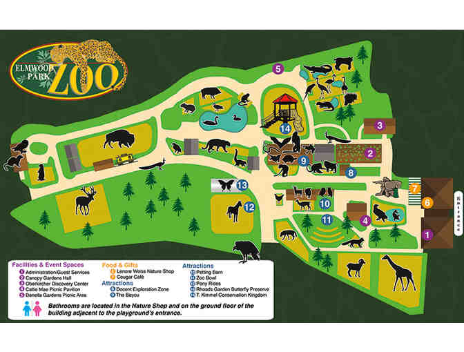 Four Passes to Elmwood Park Zoo